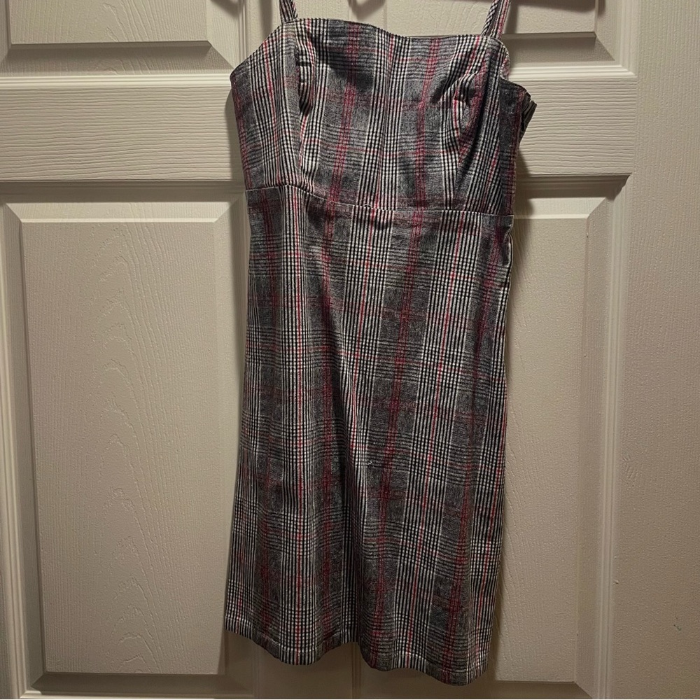 Hollister Plaid Mini Dress